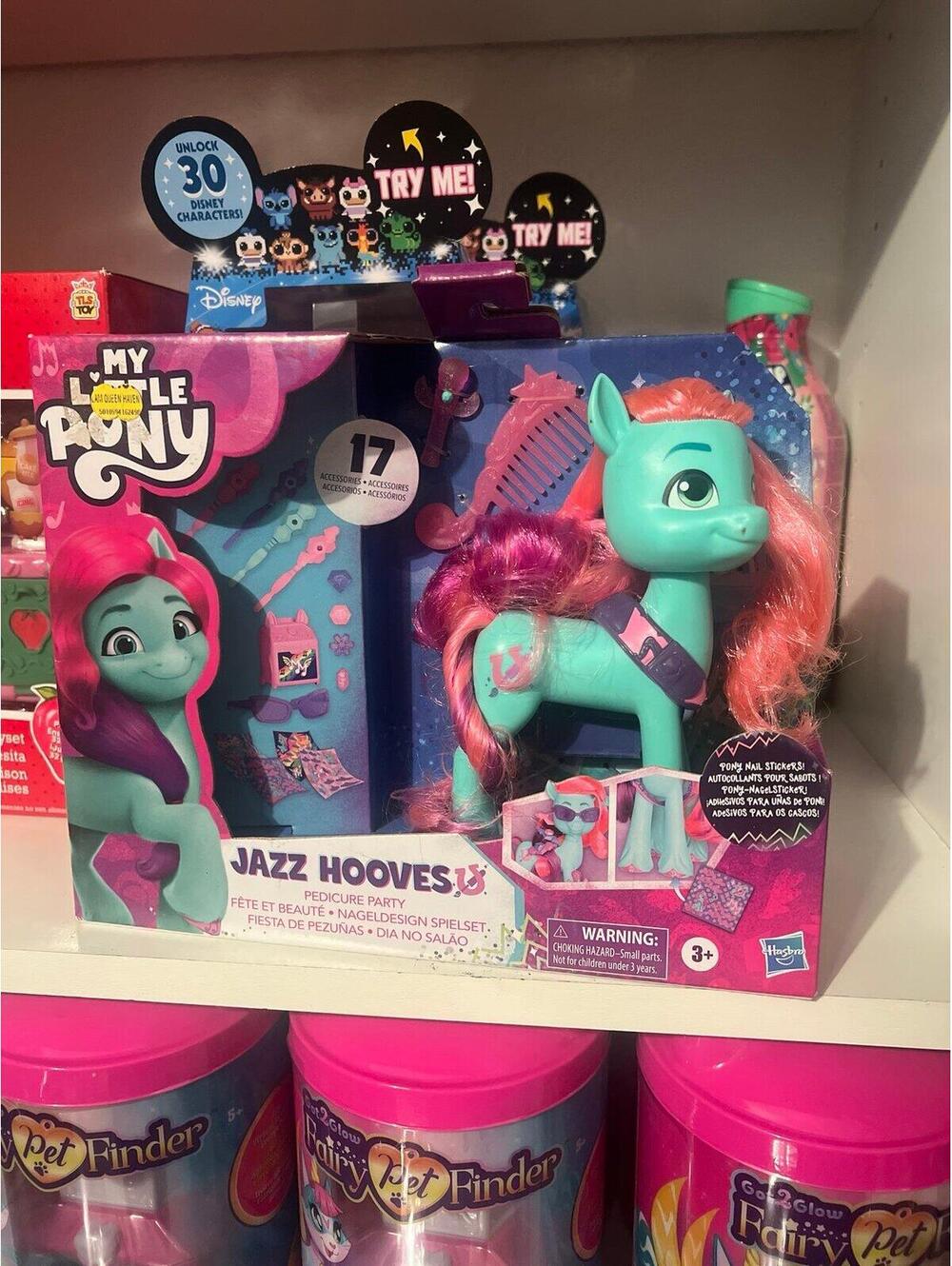 My little pony jazz hooves pedicure party